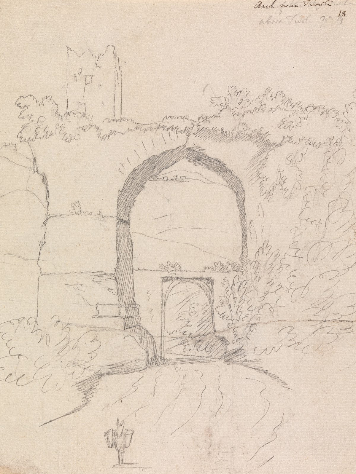 Arch Near Tivoli 1777 to 1778