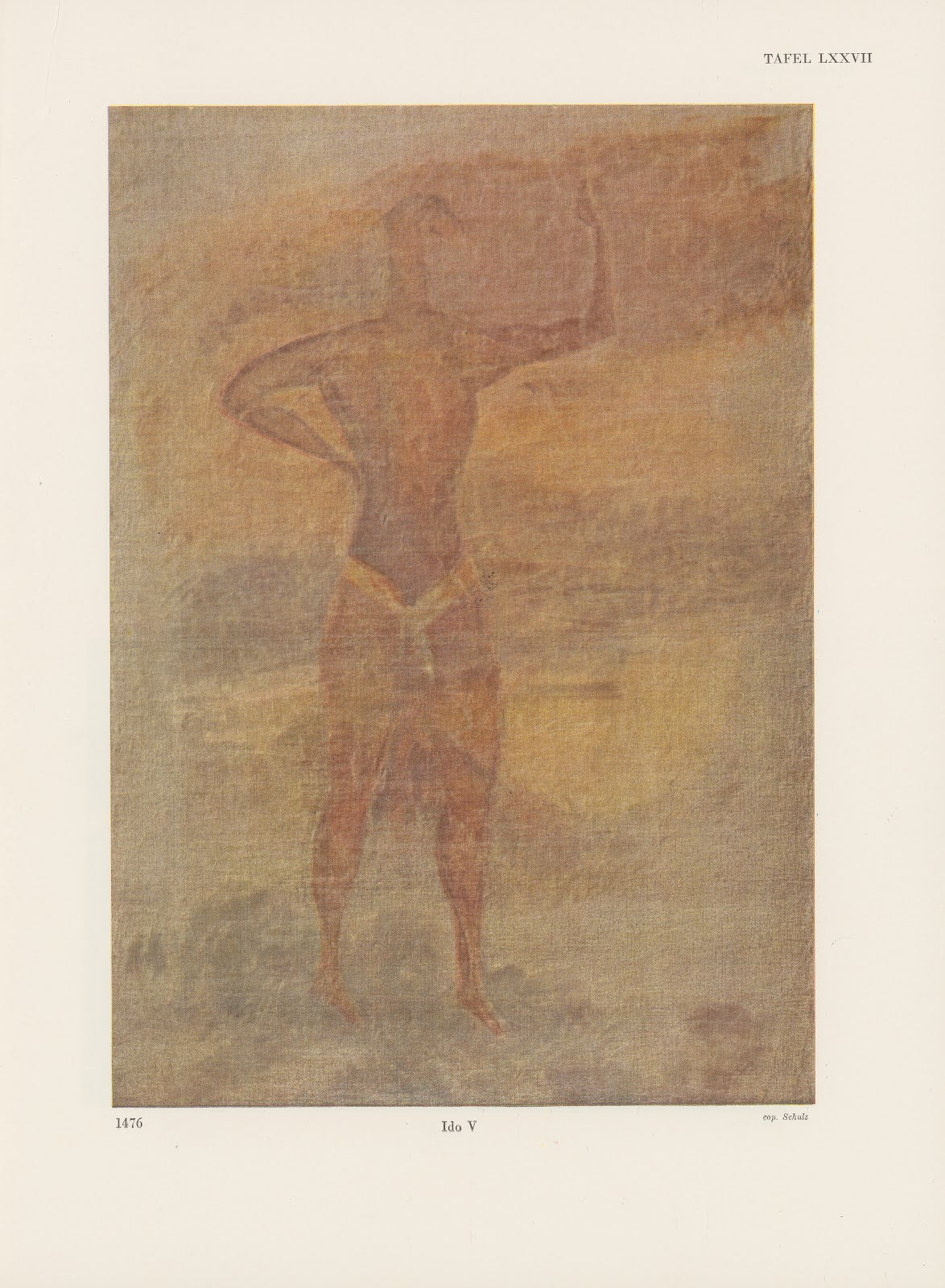 Ekade Ektab die Felsbilder Fezzans Pl70 1937