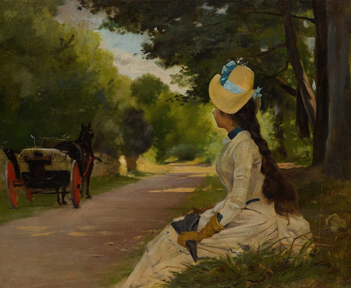 Hitching a Ride 19th Century
