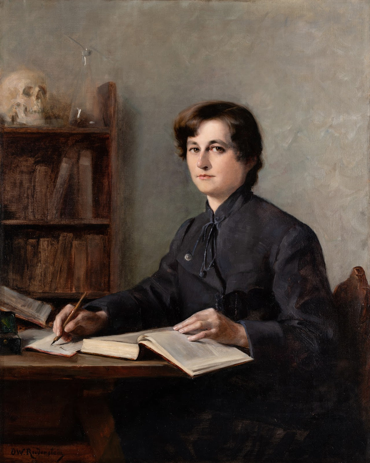 Portrait of Dr Elisabeth Winterhalter 1887  1888