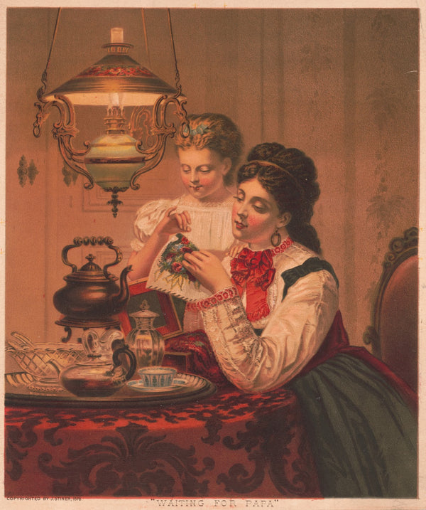 Waiting for Papa 1876