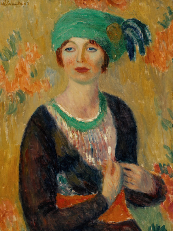 Girl in Green Turban c 1913