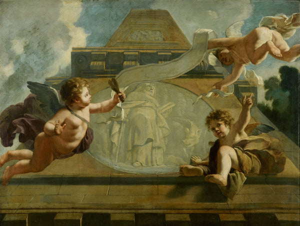 De Heilige Anthonius de Heremiet  Allegorische voorstelling van de verzorging va