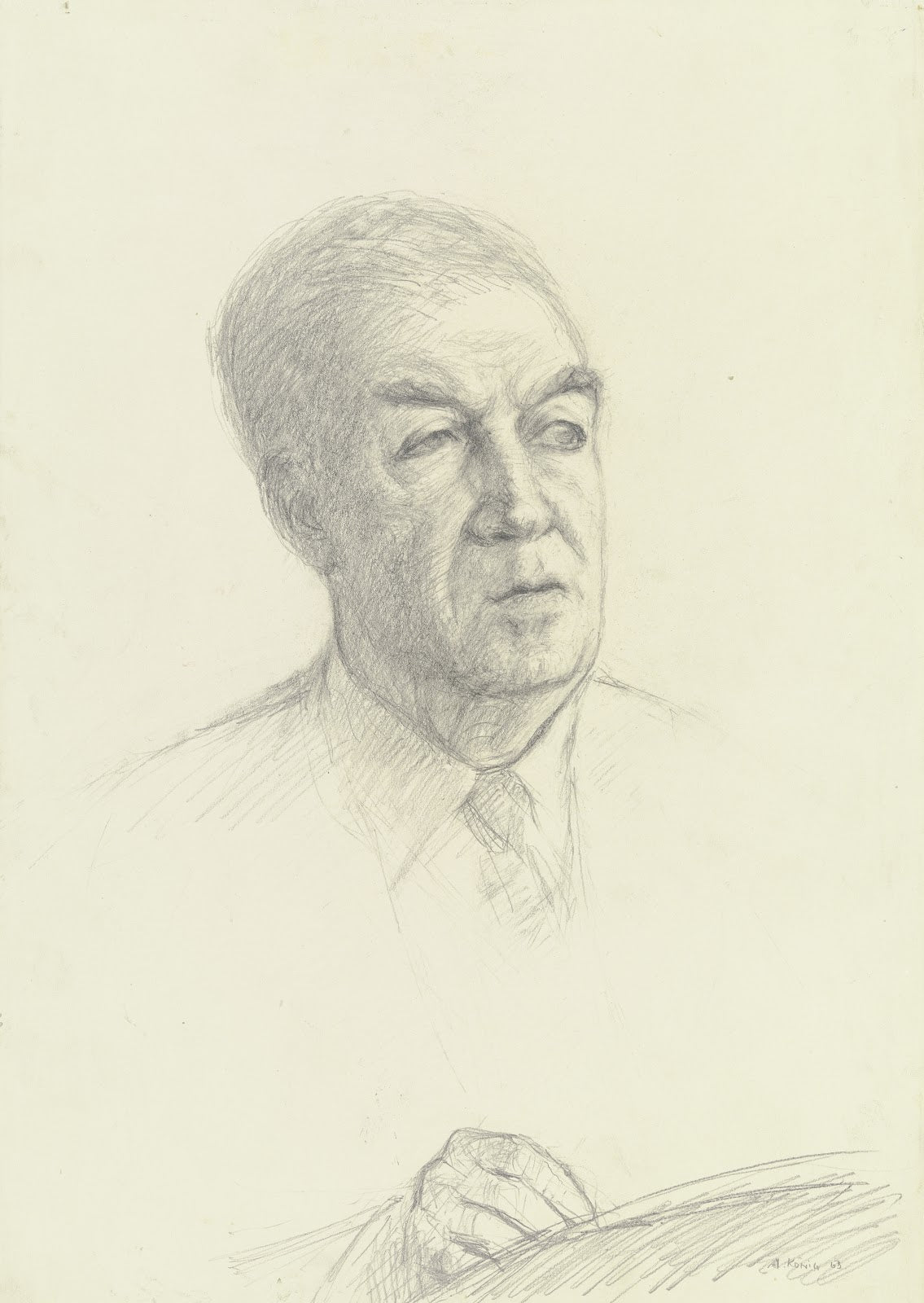 Portrait of Benno Reifenberg I 1963