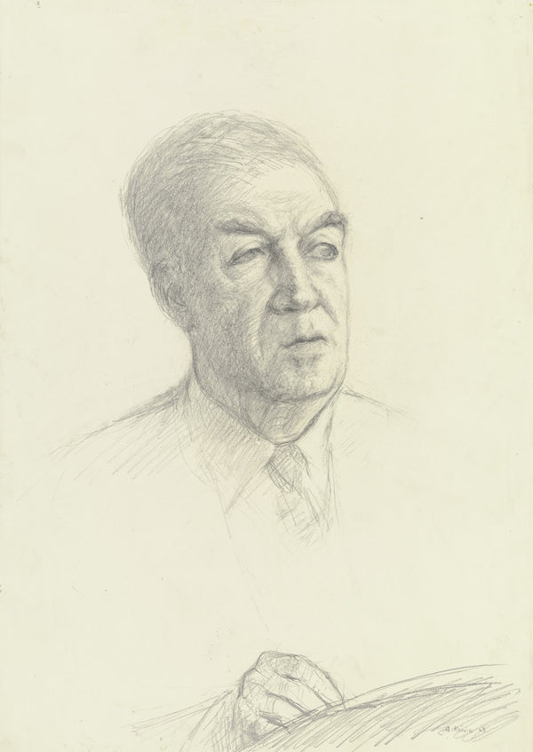 Portrait of Benno Reifenberg I 1963