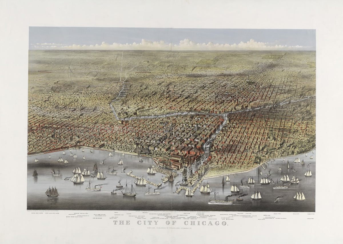 The City of Chicago 1874