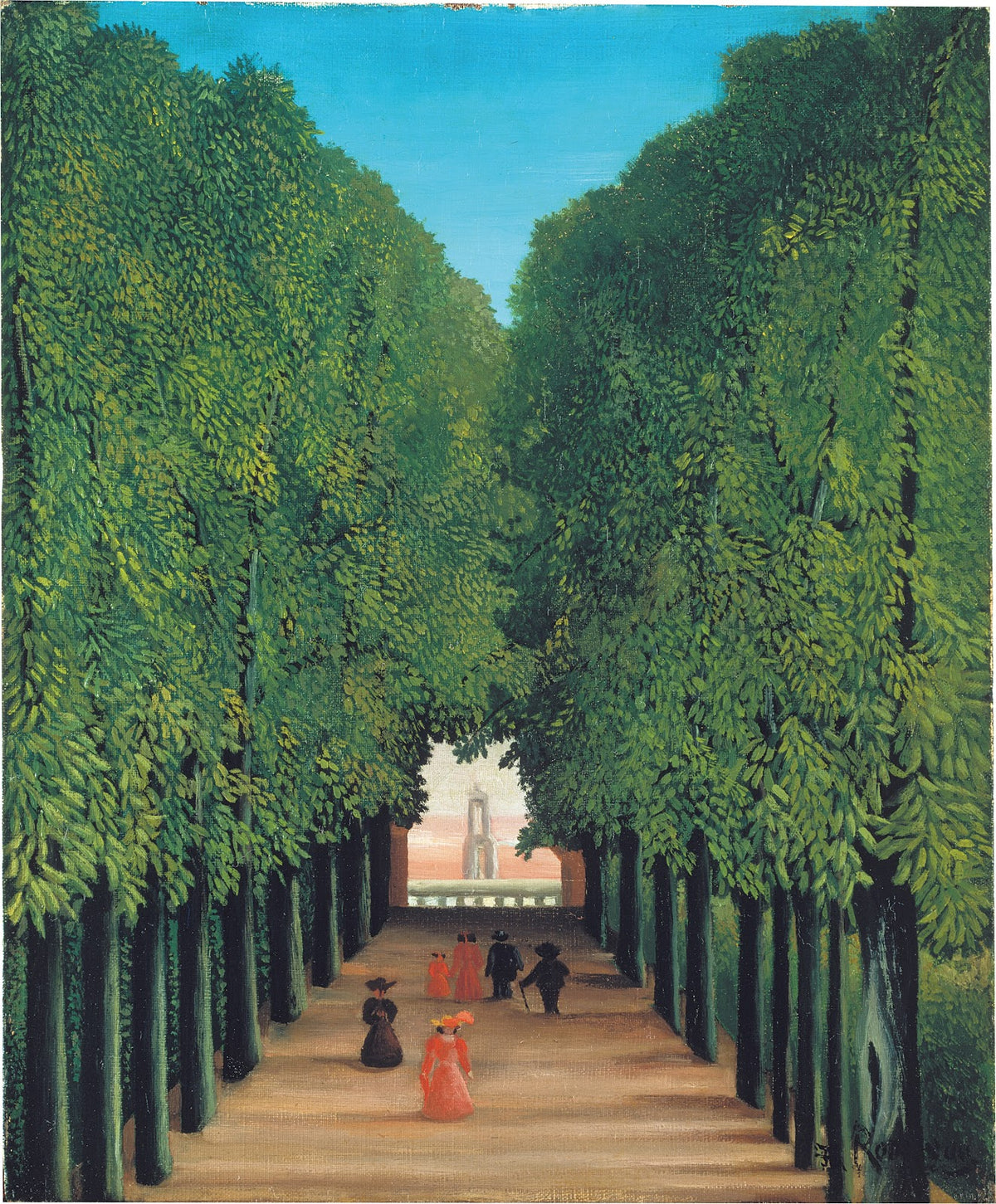The Avenue in Saint Cloud Park ca 1908