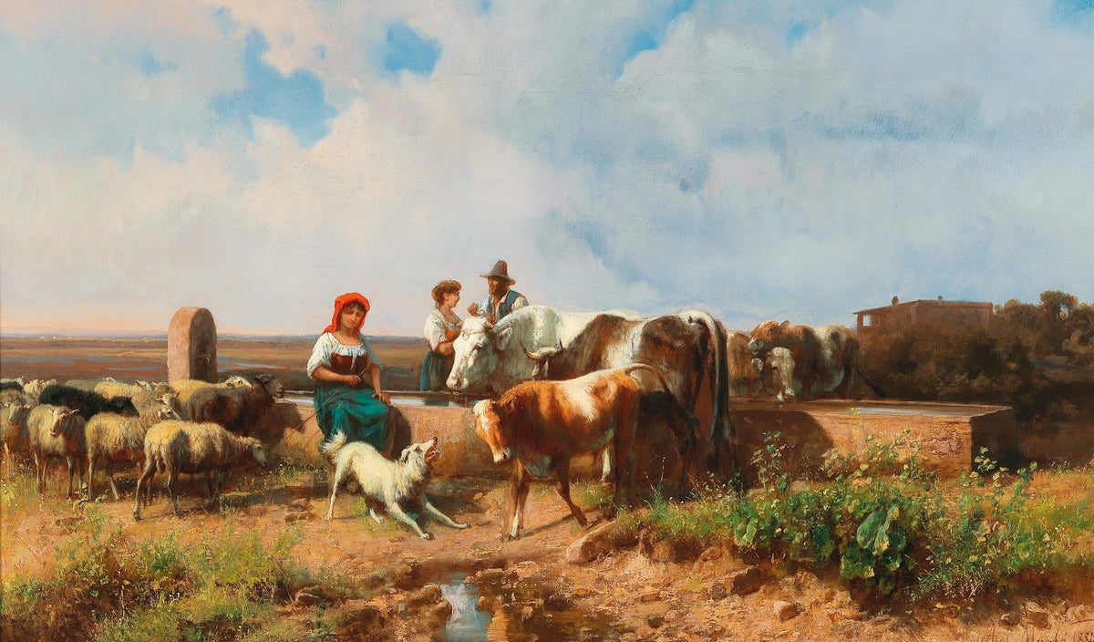 At The Watering Place