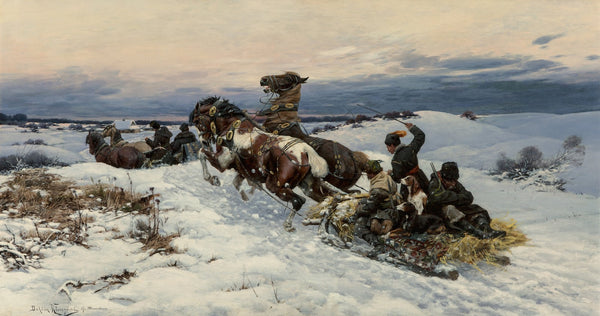 Return from the hunt 1887