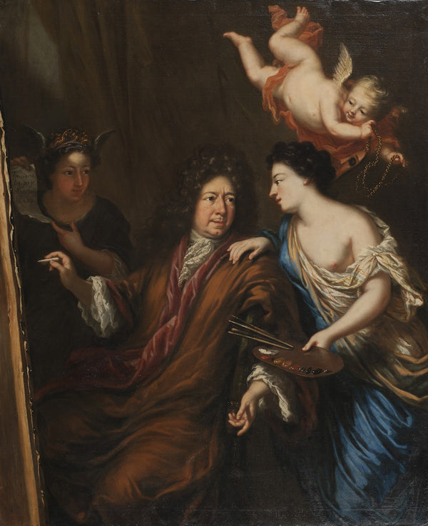 Self portrait with Allegories 1691