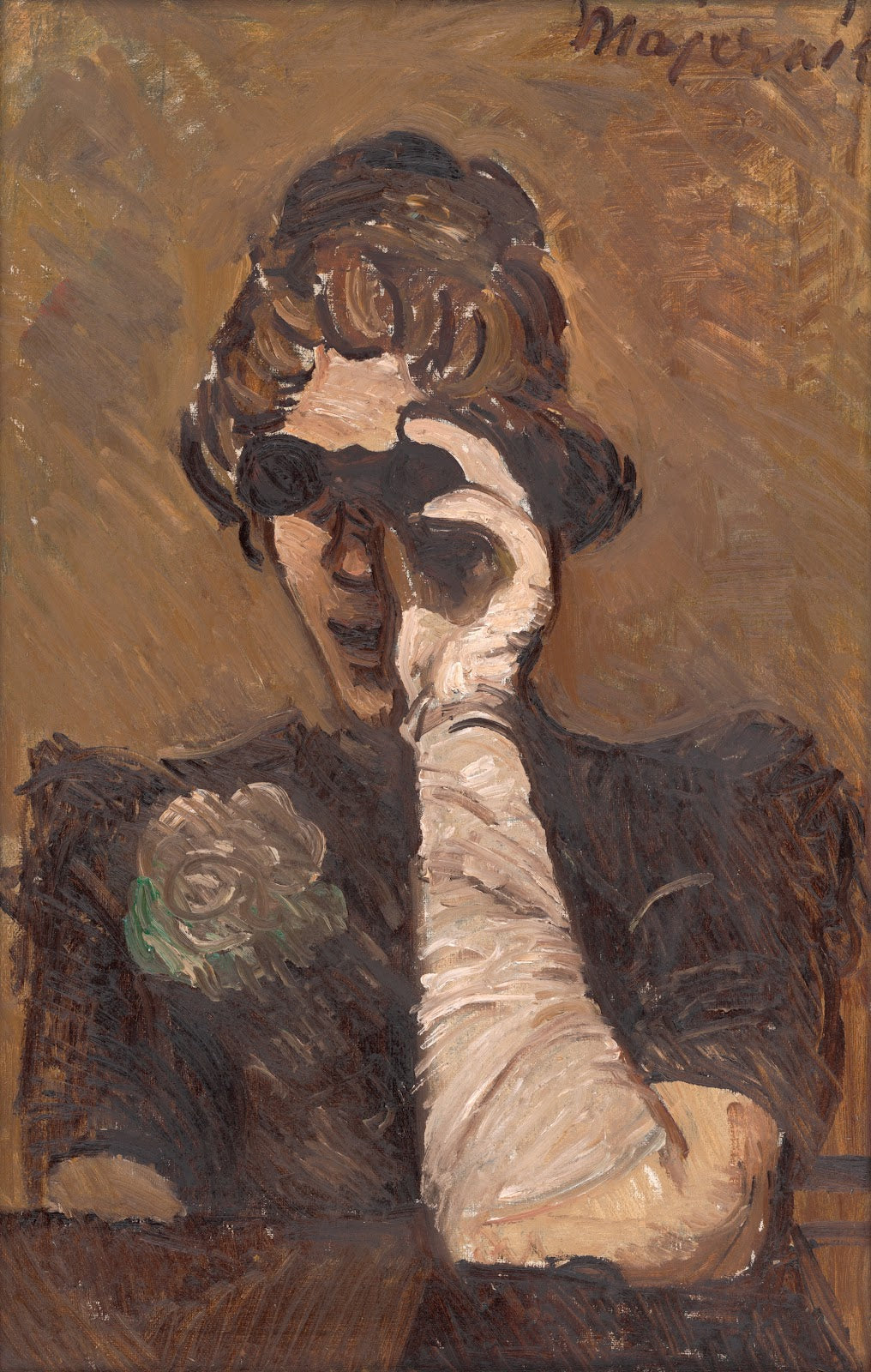 Lady with Opera Glasses 1941