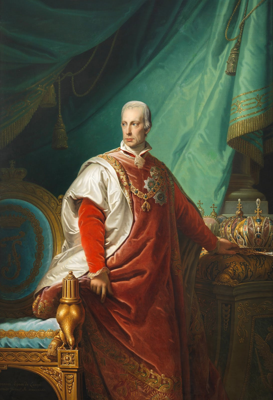 Porträt des Kaisers Franz II I 1825