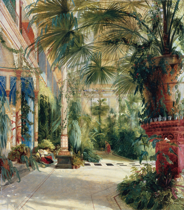 The Interior of the Palm House 1832