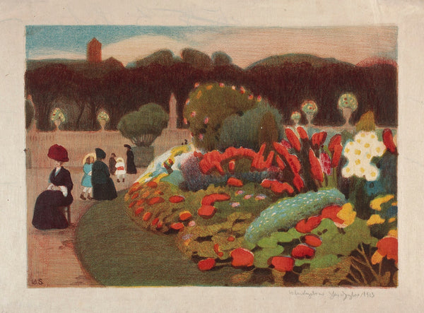 Ogród Luksemburski 1913