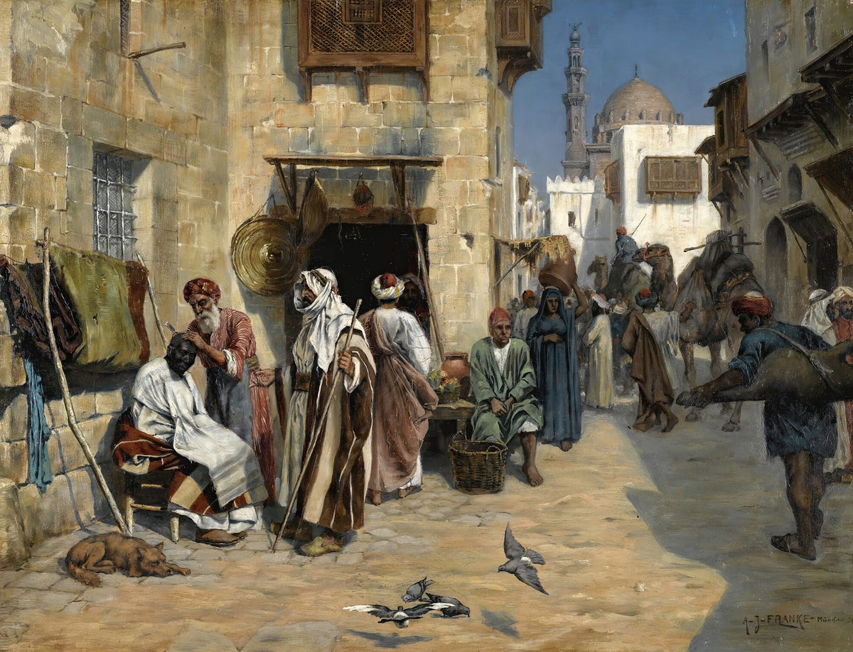 The Barbers Shop 1886