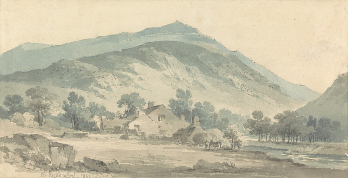 Landscape at Beddgelert North Wales 1832