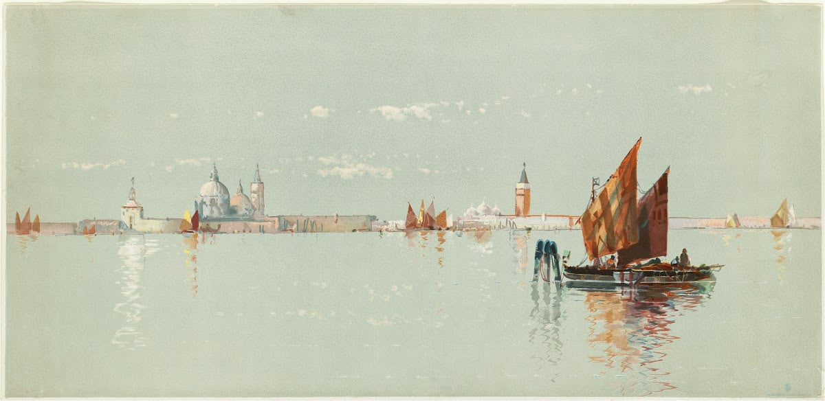 Venetian seascape ca 1885