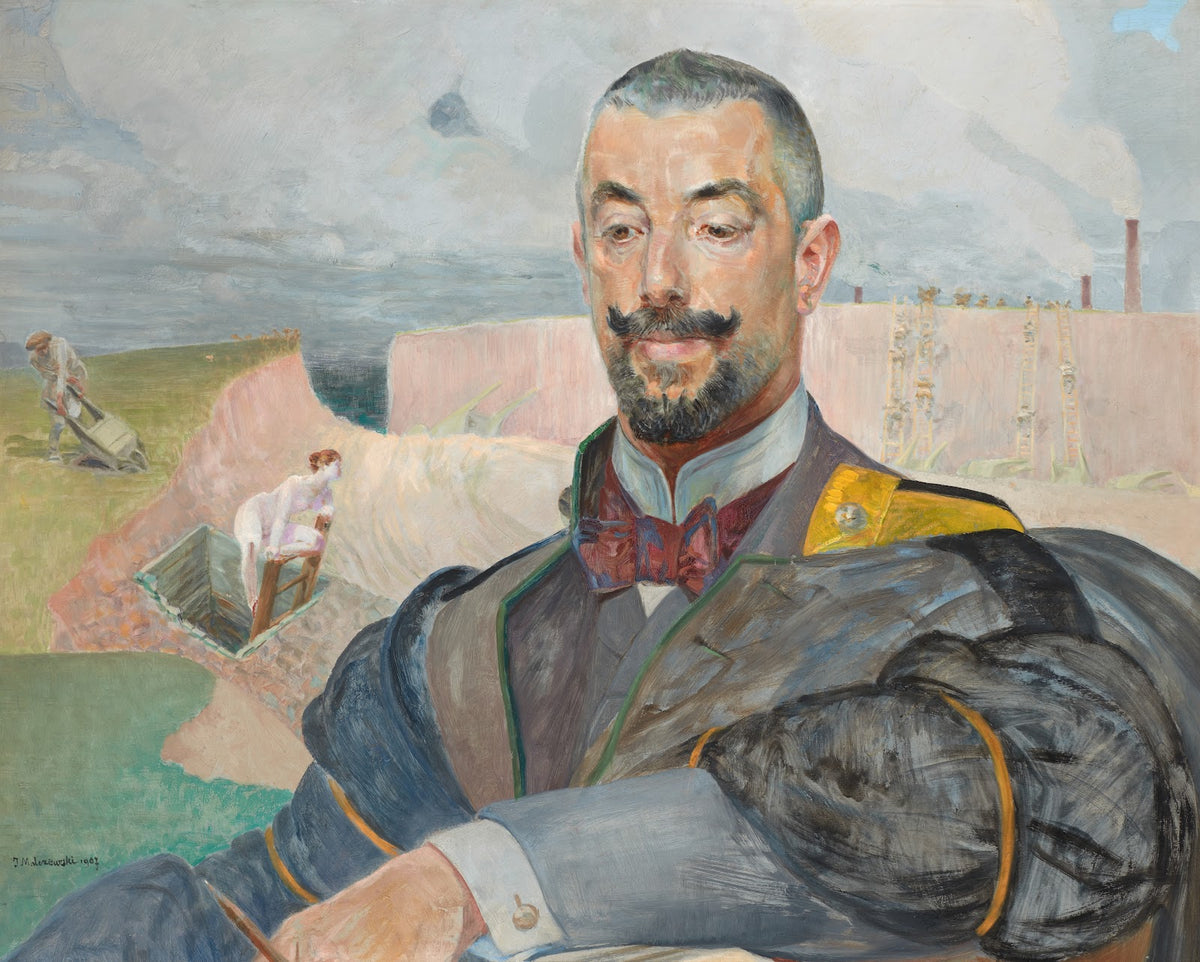Portrait of Erazm Barącz 1907