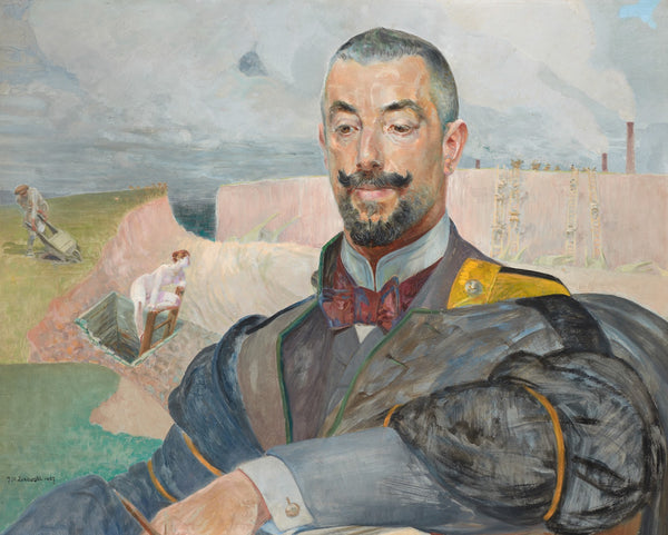Portrait of Erazm Barącz 1907