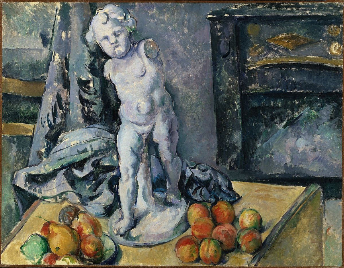 Still Life with Statuette 1890s