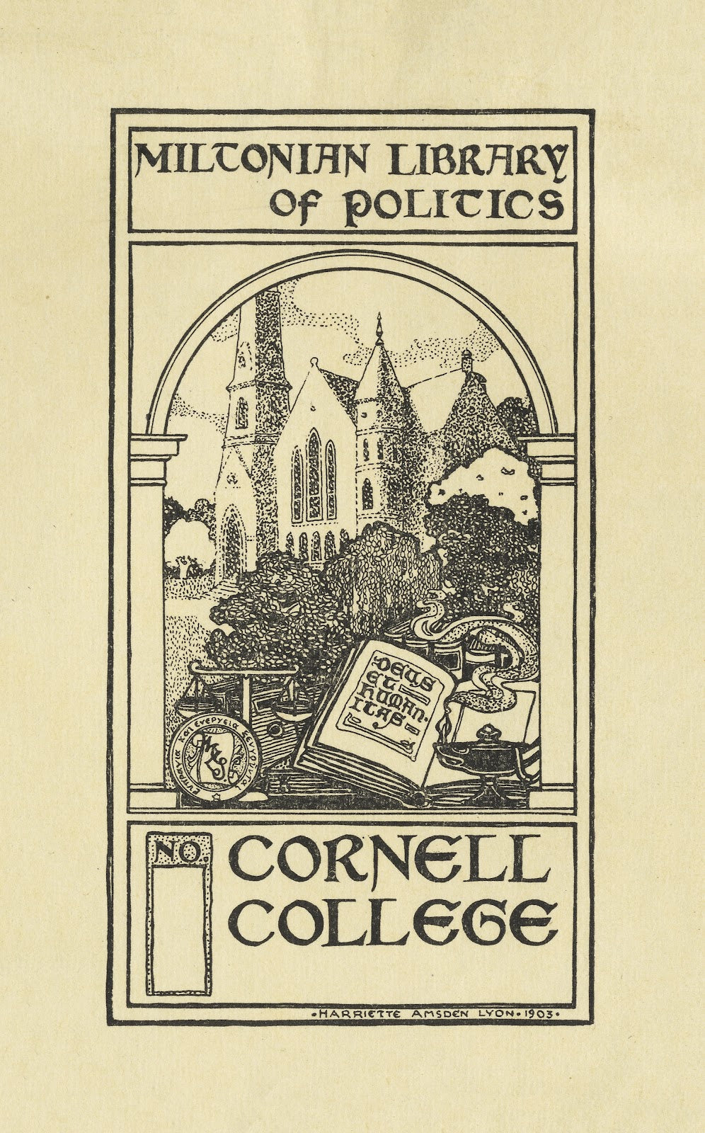 Cornell College Mount Vernon Iowa 1903
