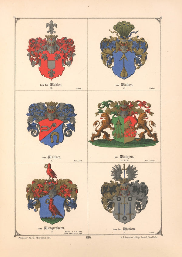 Baltisches Wappenbuch Pl111 1882