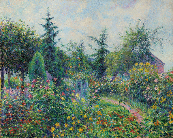 Jardin et poulailler chez Octave Mirbeau Les Damps 1892