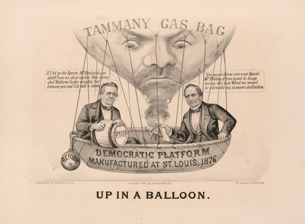 Up in a balloon 1876