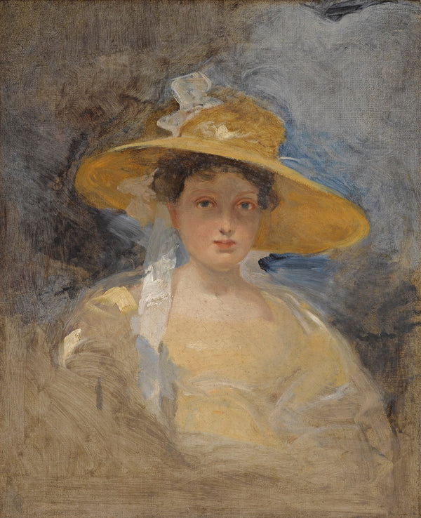 Portrait of a Girl Traditionally Identified AsPrincess Victoria Later Queen Vict