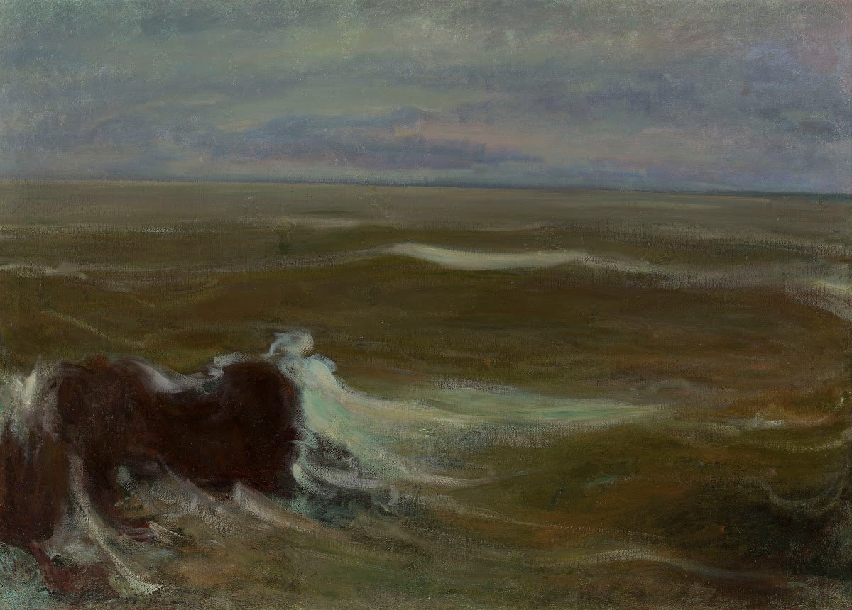 Rough sea circa 1896