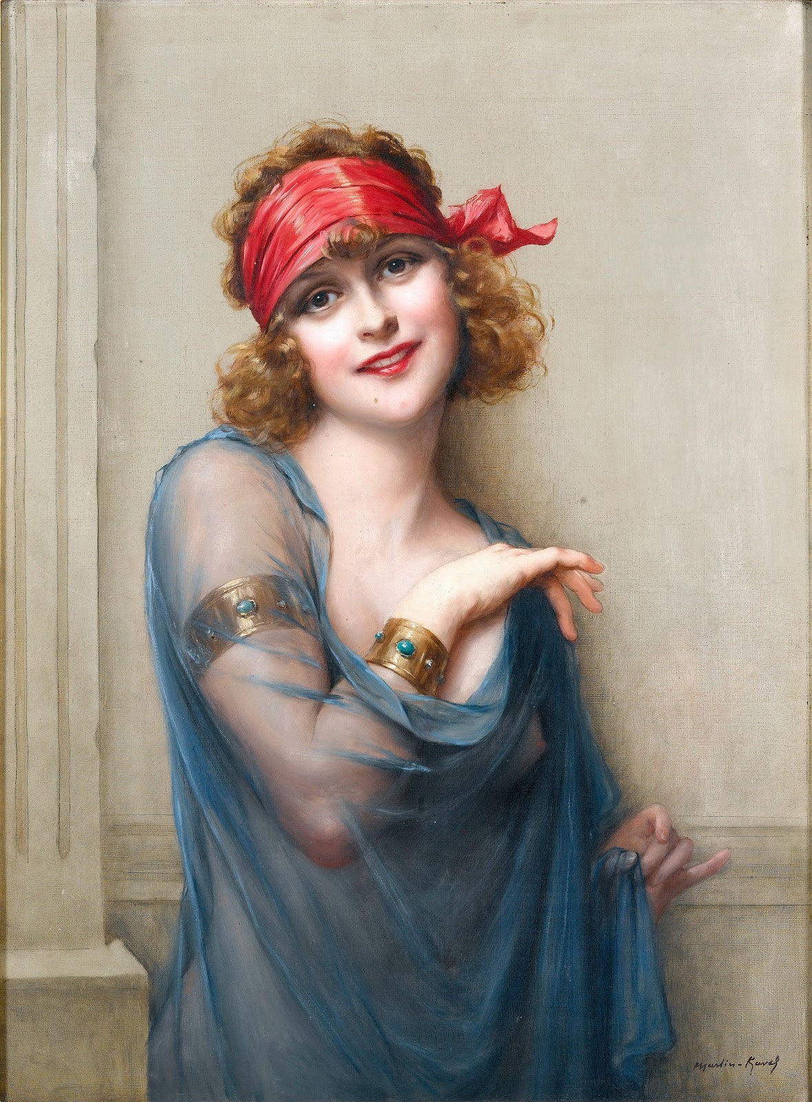 Le voile bleu