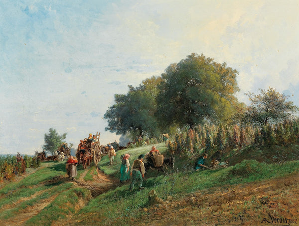 The harvest 1857