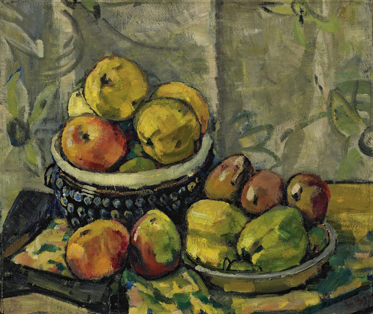 Fruits In Two Bowls 1909