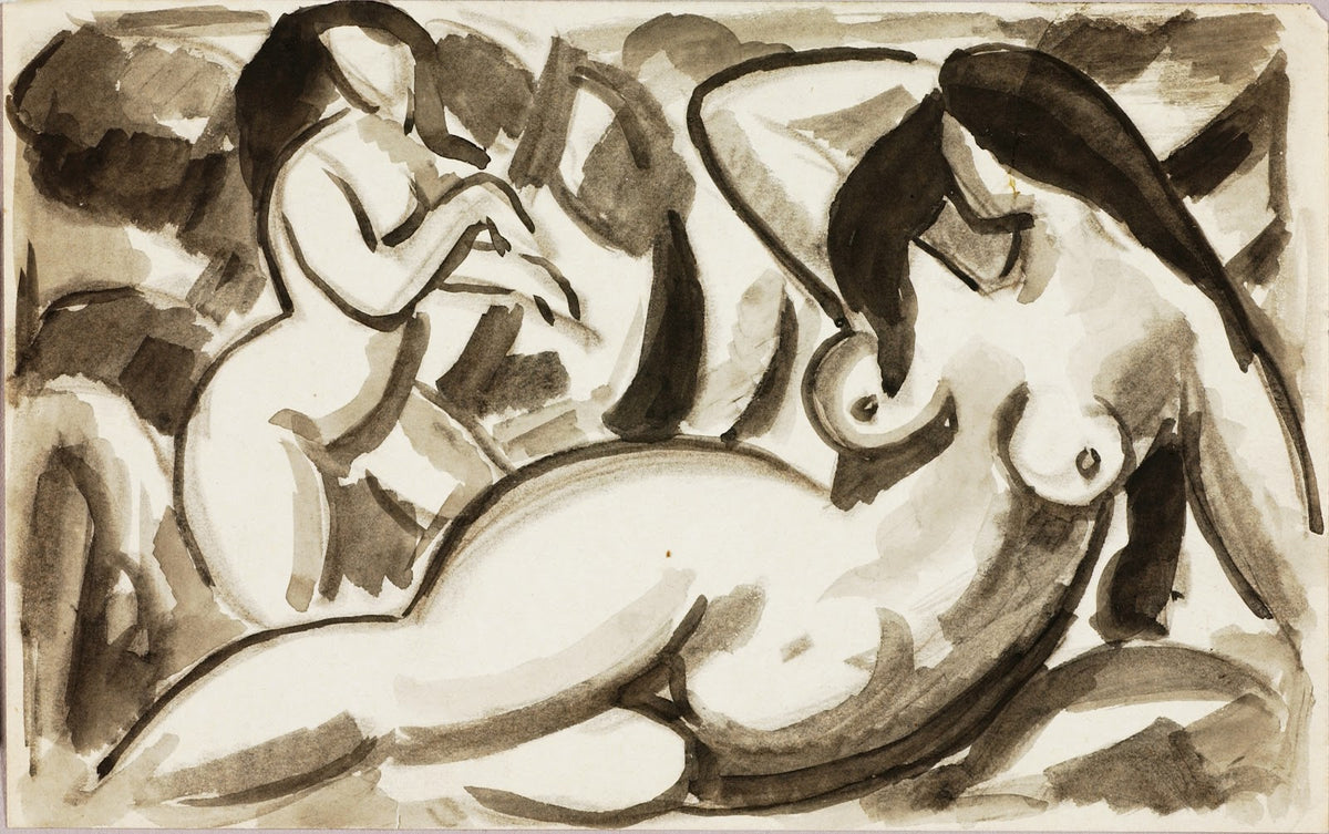 Two Female Nudes