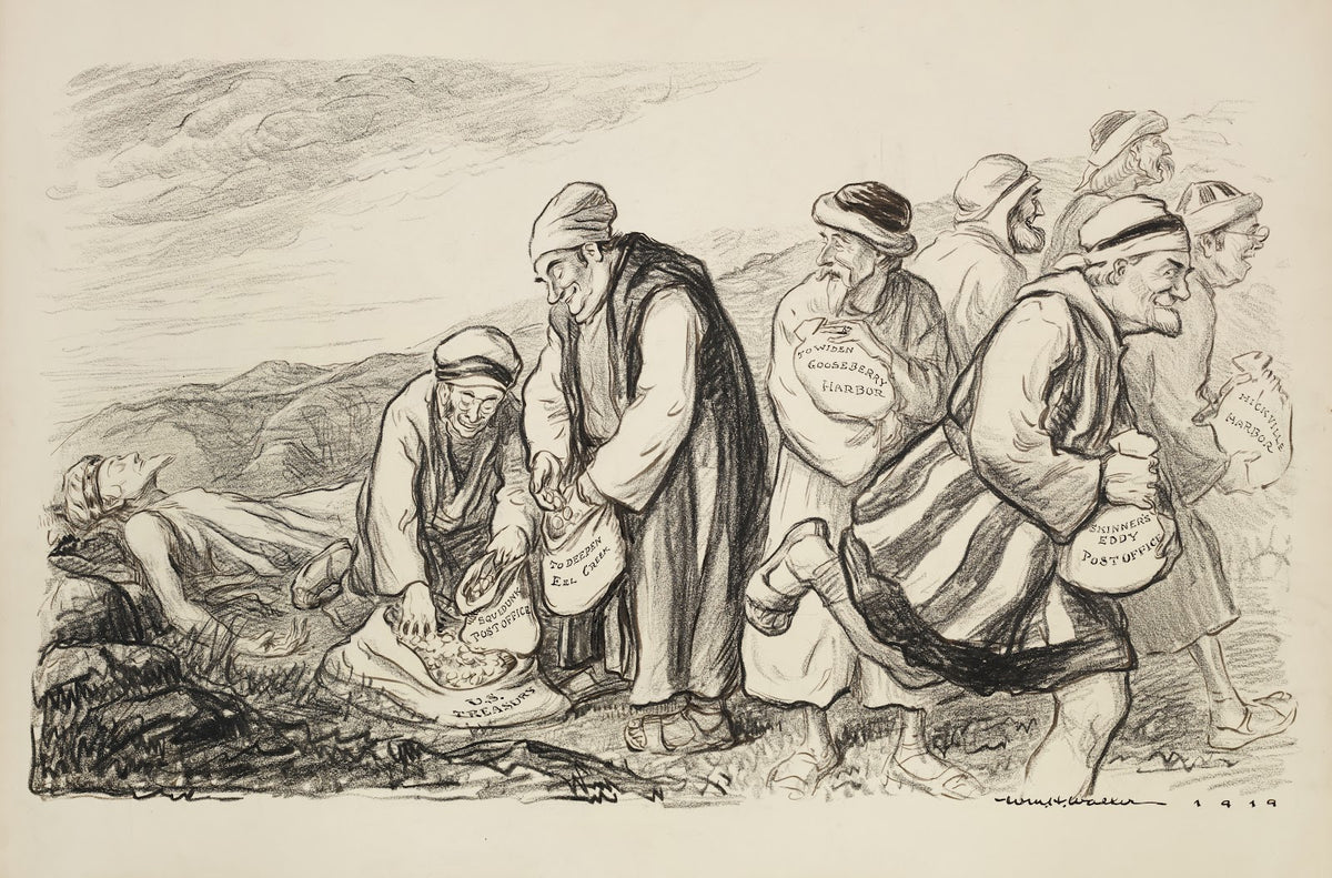 A certain man went down from Jerusalem to Jericho and fell among thieves 1919
