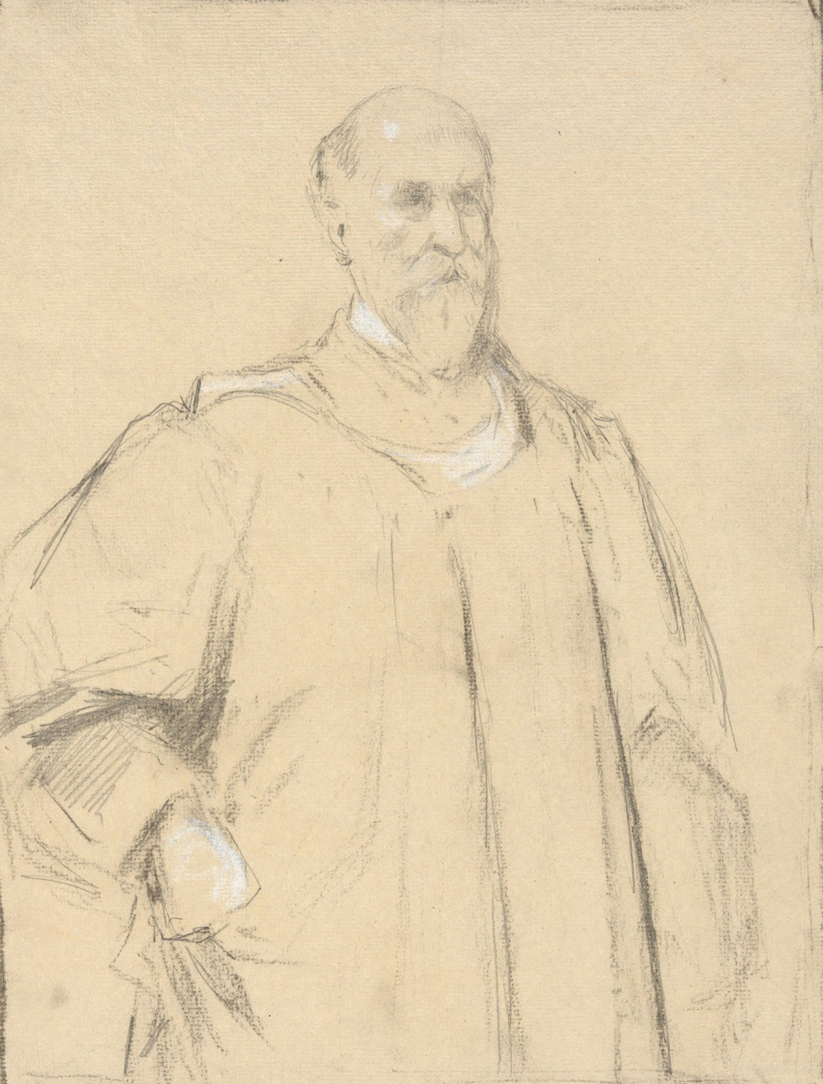 Judge Wayland study for a painting atYale