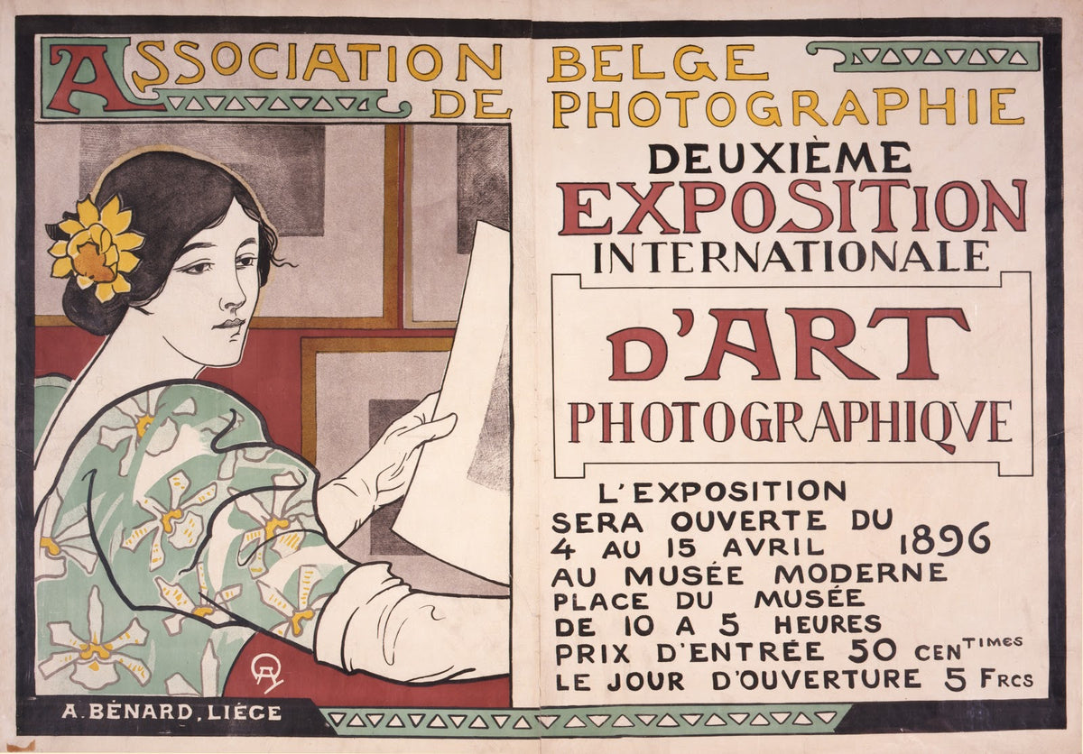 Deuxième éxposition international dart photographique Association Belge de Photo