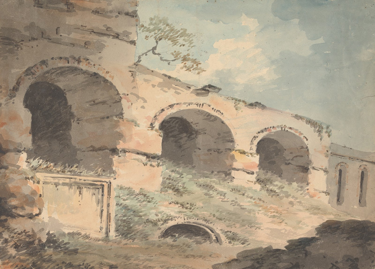 Ruin with Three Arches