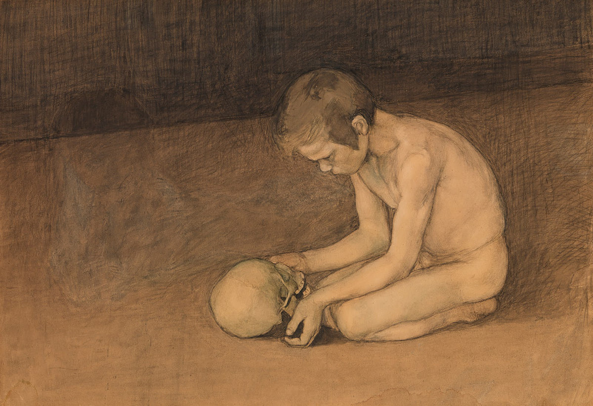 Boy with Skull 1893
