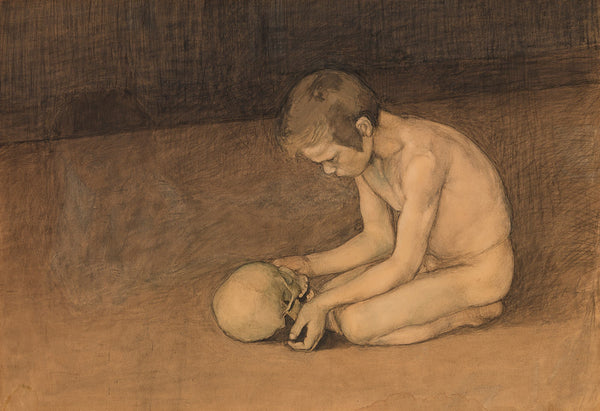 Boy with Skull 1893