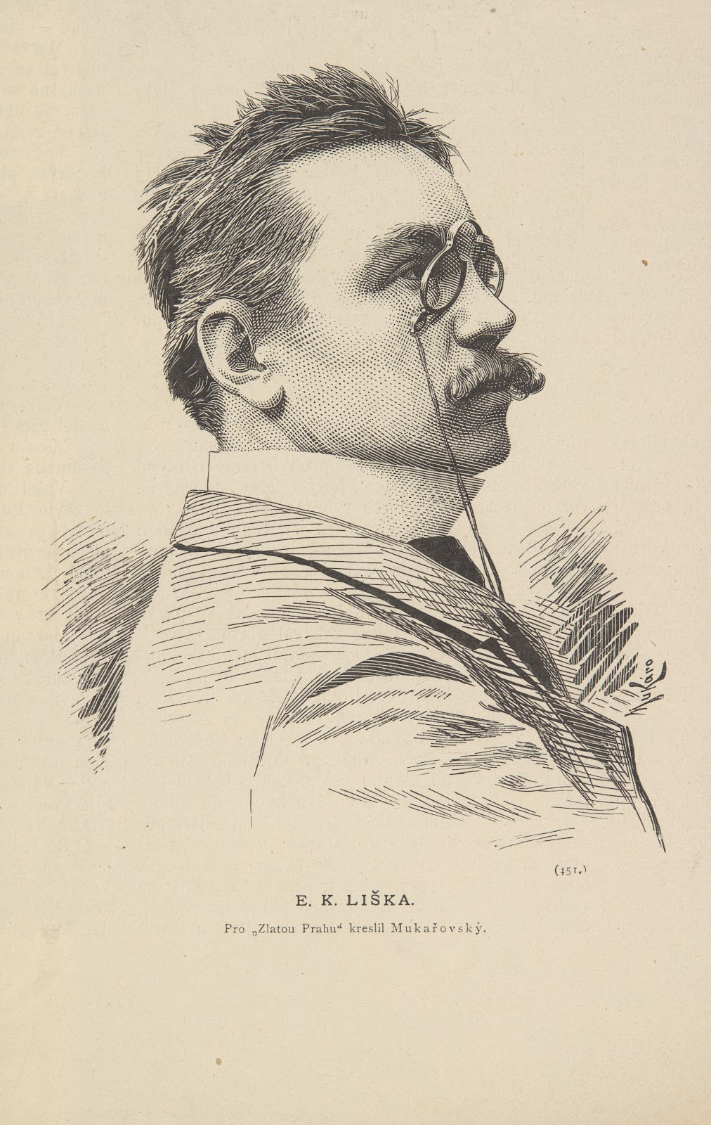 Emanuel Krescenc Liška 1852 Mikulovice  1903 Prague  Czech painter and illustrat