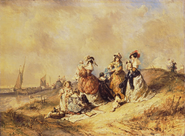 A Promenade by the Sea 1846