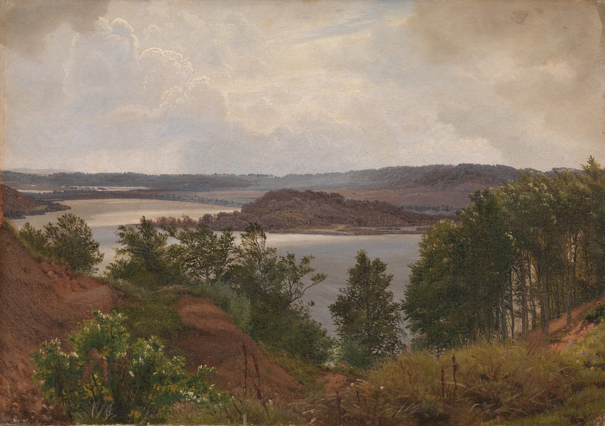The Lakes at Laven near Silkeborg 1875