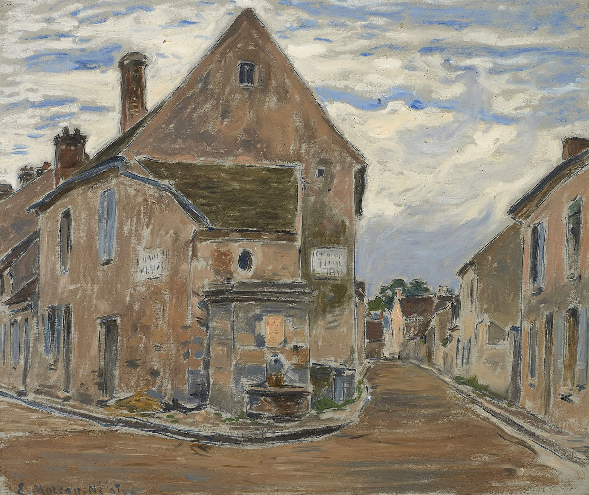 La fontaine de la rue des Ribauds à Fère en Tardenois Aisne