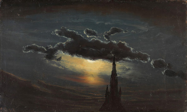 Study of Clouds in Moonlight 1848