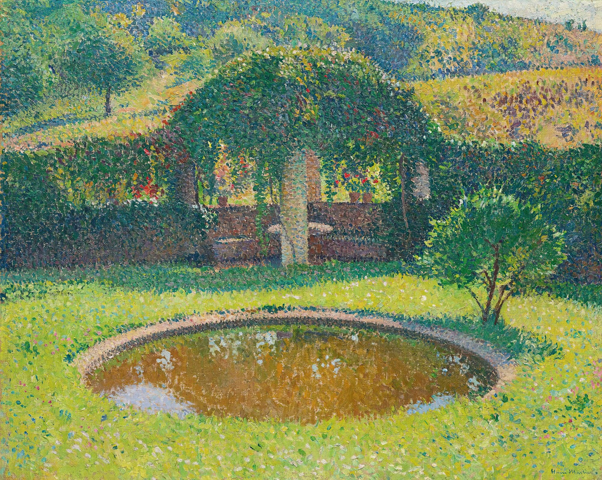 Bassin Et Tonnelle Sud Ouest Du Parc De Marquayrol circa 1920