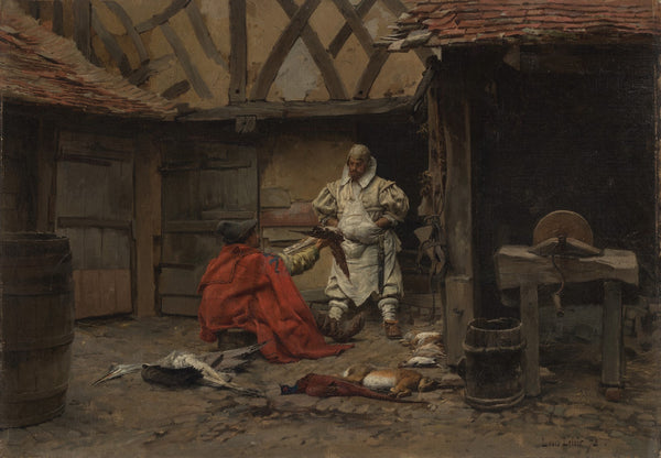 Choosing the Dinner 1872