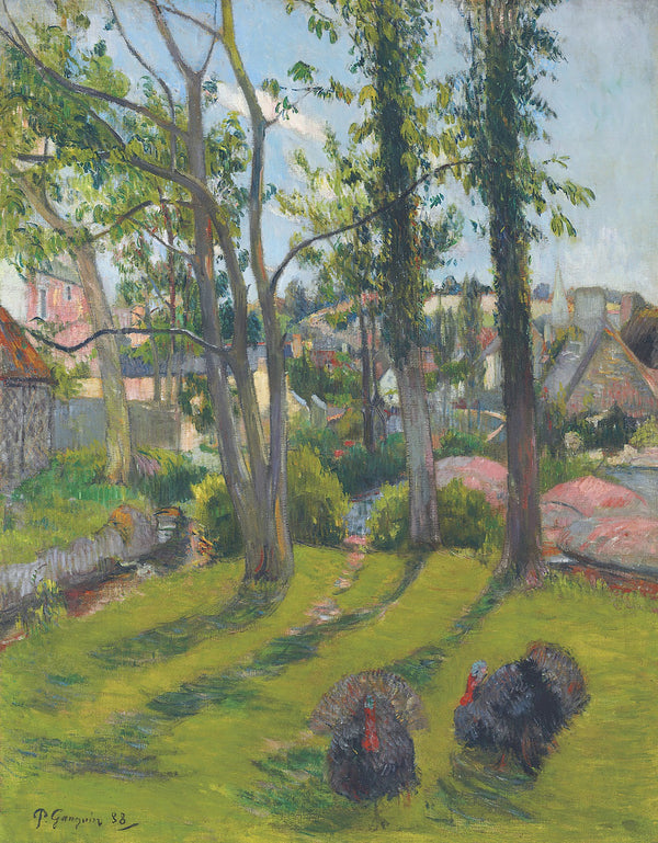 Les dindons Pont Aven 1888