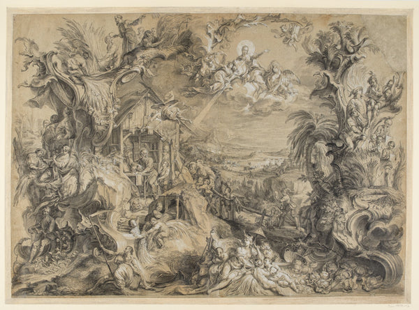 Die Verherrlichung des Sommers mit dem heiligen Hieronymus