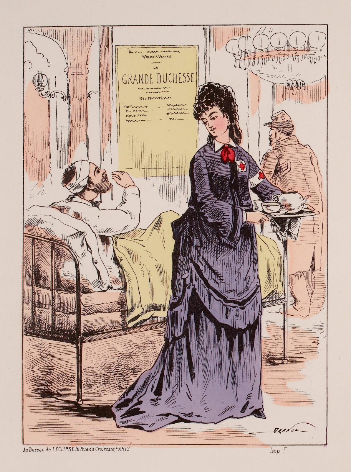 Les ambulances de théâtre 1871